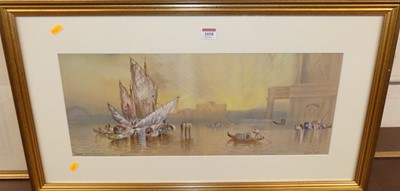 Lot 1058 - 20th century school - The Giudecca, Venice,...
