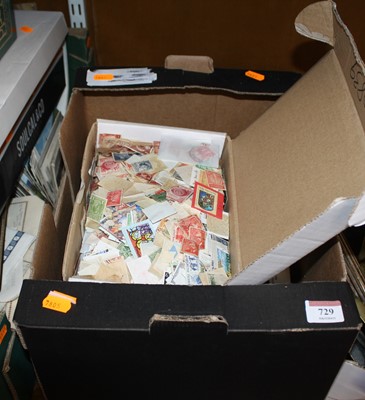 Lot 729 - A collection of vintage world stamps, some...
