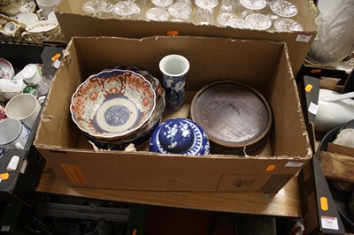Lot 745 - A collection of Asian ceramics to include a...