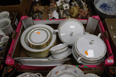 Lot 756 - A Noritake Katrina pattern porcelain part...