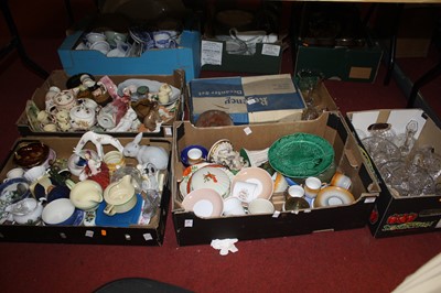 Lot 769 - Four boxes of glassware and ceramics to...