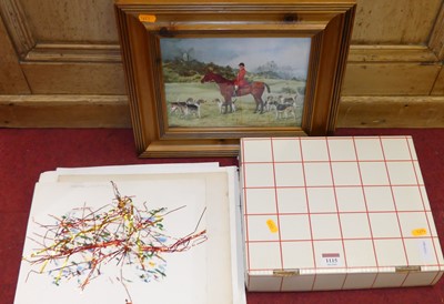 Lot 1115 - Dick Bixby (b.1935) - a folio of assorted...