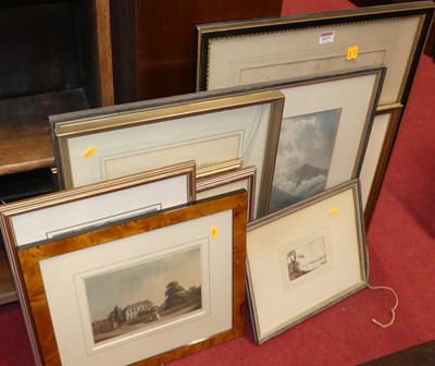 Lot 1077 - Assorted pictures and prints to include...