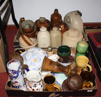 Lot 837 - Two boxes of miscellaneous items to include...