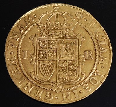 Lot 2409 - England, James I (1603-1625), gold Unite,...