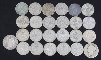 Lot 2372 - Great Britain, a collection of coins Victoria -...