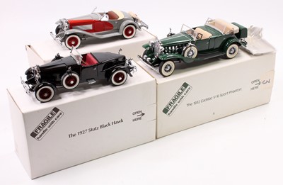 Lot 1924 - Danbury Mint 1/24th scale diecast model group...