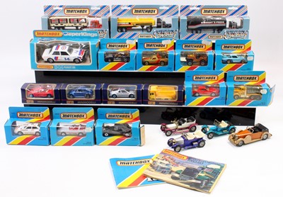 Lot 1380 - A collection of Matchbox diecast comprising 9x...