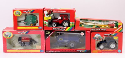 Lot 1454 - A collection of boxed Britains Farming models,...