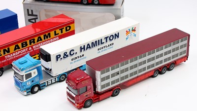Lot 1916 - Tekno and Lion Cars 1/50th scale road haulage...