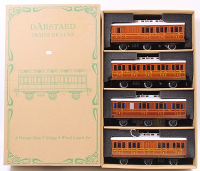 Lot 206 - Darstaed O Gauge LNER Clerestory 6 Wheel coach...