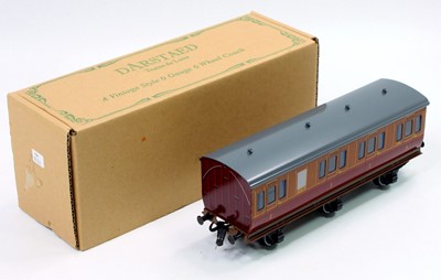 Lot 207 - Darstaed O Gauge SE&CR All 1st 6 wheel coach,...