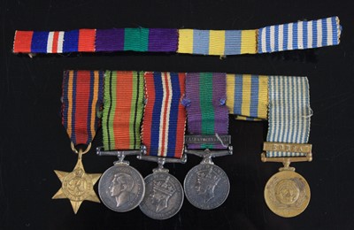 Lot 603 - A group of miniature medals to include Burma...
