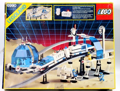 Lot 1657 - Lego Space No. 6990 Monorail Set, box contains...