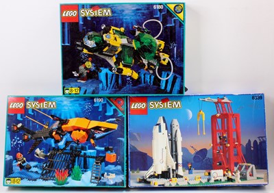 Lot 1664 - Lego System vintage boxed set group of 3...