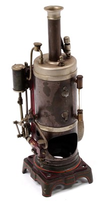 Lot 37 - Doll et Cie, single-cylinder vertical steam...