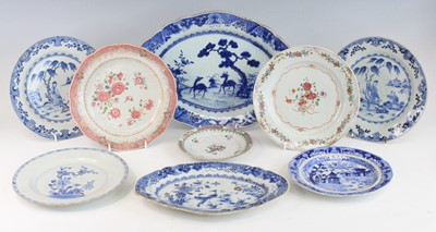 Lot 2261 - A collection of Chinese export porcelain, 18th...