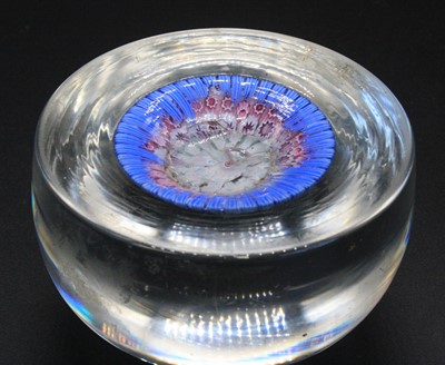 Lot 2081 - An Arculus glass millefiore paperweight,...