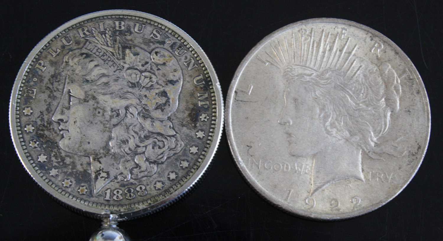 Lot 2341 - U.S.A. 1888 Morgan dollar, obv: Liberty head...