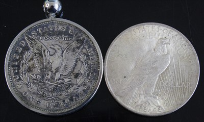 Lot 2341 - U.S.A. 1888 Morgan dollar, obv: Liberty head...