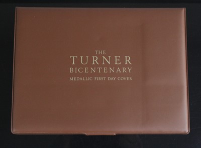 Lot 2375 - The Turner Bicentenary Medallic First Day...