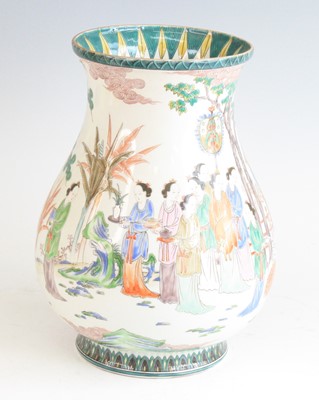 Lot 2269 - A Chinese famille verte porcelain vase, 19th...