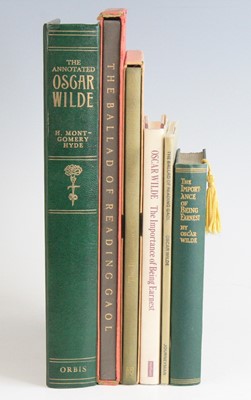Lot 2025 - Wilde, Oscar: a collection of volumes by or...