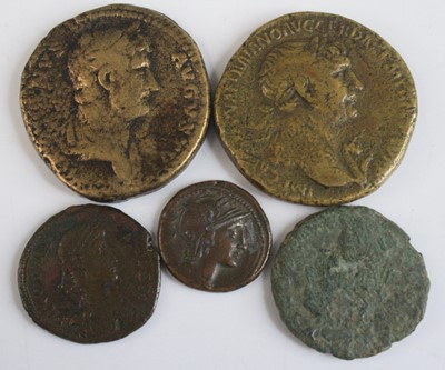 Lot 2129 - Ancient Roman and later, a collection of coins...