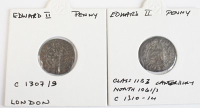 Lot 2136 - England, Edward II (1307-1327) penny, obv:...