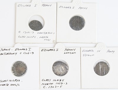 Lot 2145 - England, Edward I (1272-1307) penny, obv:...