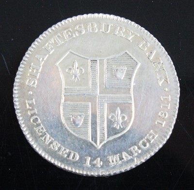 Lot 2161 - Great Britain, 1811 Shaftsbury sixpence bank...