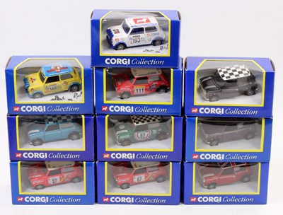 Lot 1893 - 10 Corgi Classics 1/36th scale Mini Models,...