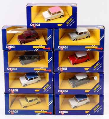 Lot 1900 - 9 Corgi Classics 1/36th scale Mini Models,...