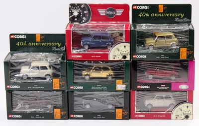 Lot 1901 - 8 Corgi Classics 1/36th scale 40th Anniversary...