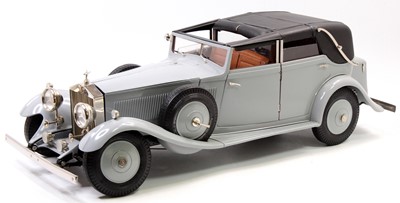 Lot 730 - Pocher 1/8th scale kit built model of a Rolls...