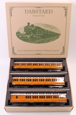 Lot 256 - Darstaed set of three LNER suburban clerestory...