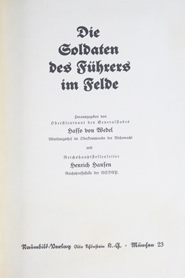 Lot 576 - German Third Reich propaganda, Die Soldaten...