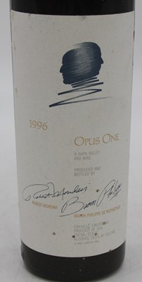 Lot 1048 - Opus One, 1996, Baron Philippe de Rothschild,...