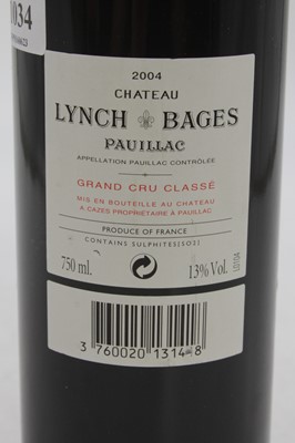Lot 1034 - Château Lynch-Bages, 2004, Pauillac, one bottle