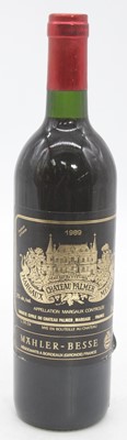 Lot 1039 - Château Palmer, 1989, Margaux, one bottle