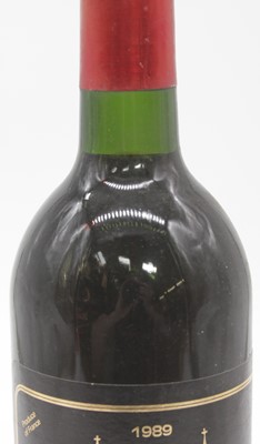 Lot 1020 - Château Palmer, 1989, Margaux, one bottle