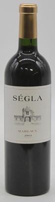 Lot 1036 - Segla, 2012, Margaux, one bottle