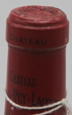 Lot 1023 - Château Grand Puy-Lacoste, 1998, Pauillac, one...
