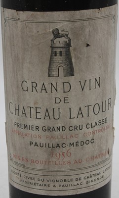 Lot 1014 - Château Latour, 1956, Pauillac, one magnum