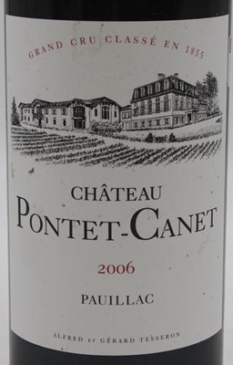 Lot 1018 - Château Pontet-Canet, 2006, Pauillac, one magnum
