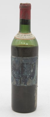 Lot 1045 - Château Palmer, 1961, Margaux, one bottle...