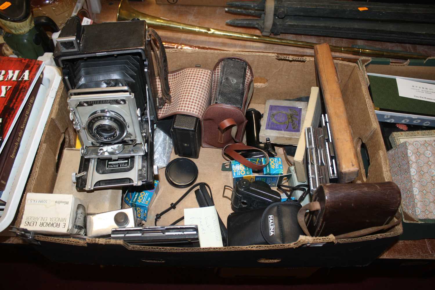 Lot 608 - A Graflex Inc. Speed Graphic medium format...