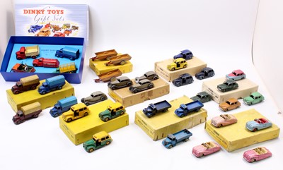 Lot 1220 - A collection of 8 Dinky Toys original trade...