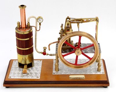 Lot 74 - A well engineered stationary steam plant...