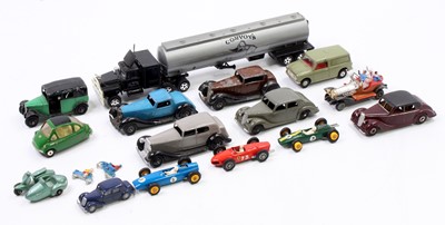 Lot 1246 - A small collection of mixed play-worn diecast,...